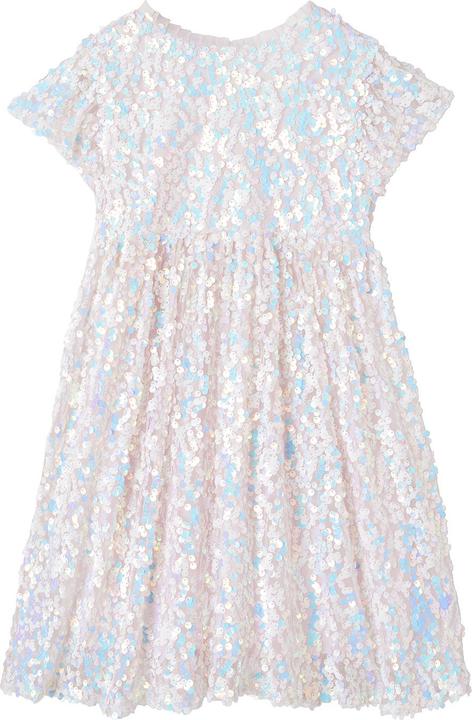 Vertbaudet Festliches Mädchen Kleid mit Pailletten