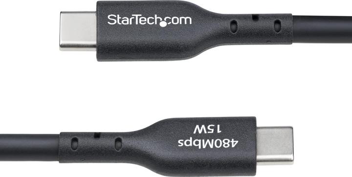 Actual product image StarTech Cable USB-A to USB-C 4m Black (4 m, USB 2.0, 15 W)
