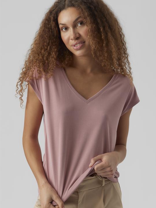 Actual product image Vero Moda Vmfilli Ss V-Neck Tee Ga Noos (XL)