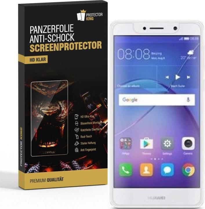 Actual product image Protectorking 2x Panzerfolie Anti-Shock HD Klar (2 Piece, Mate 9 Lite)