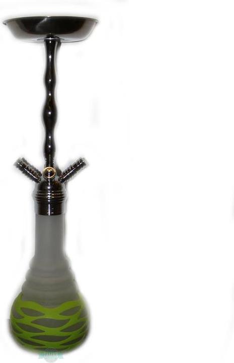 Actual product image Tamar Shisha Kaya PN 630 Frosted white 2-hose (66 cm)