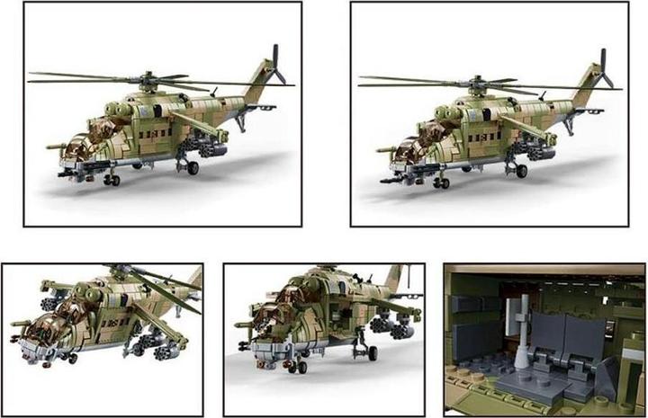 Produktbild Sluban SL96007 - Hubschrauber MI-24S Gunship