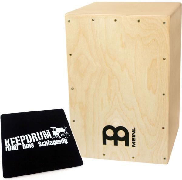 Meinl MYO-CAJ Cajon Bausatz Natur mit Sitzpad CP-01 (Perkussion)