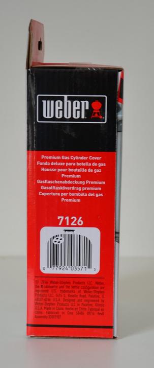 Produktbild Weber Gasflaschenschutzhülle