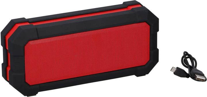Produktbild Dunlop Bluetooth-Lautsprecher (rot, 20.5cm × 5cm × 9.2cm, 0.44kg)