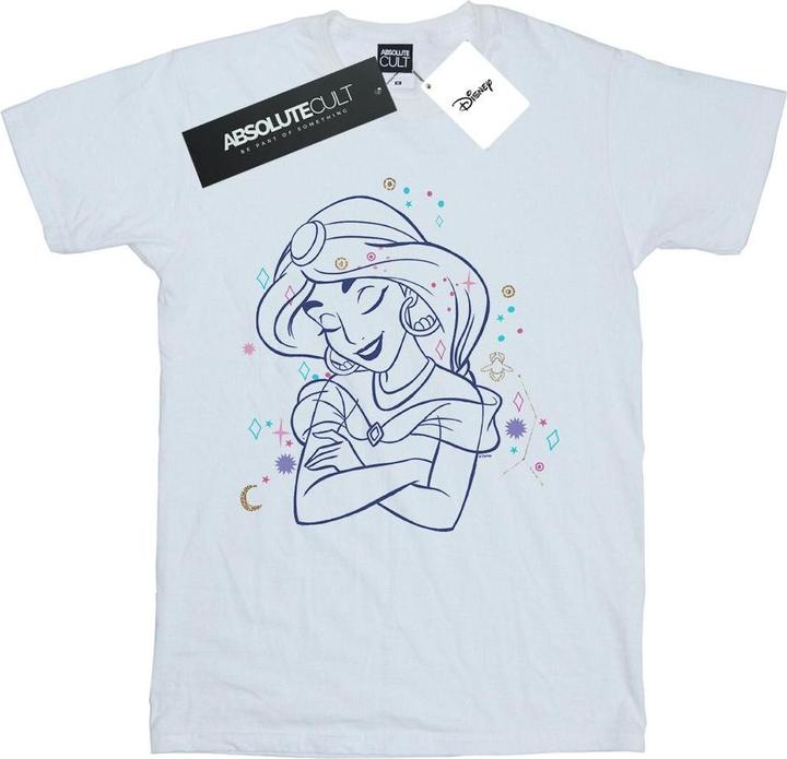 Disney Aladdin Princess Jasmine Constellation TShirt (4XL)