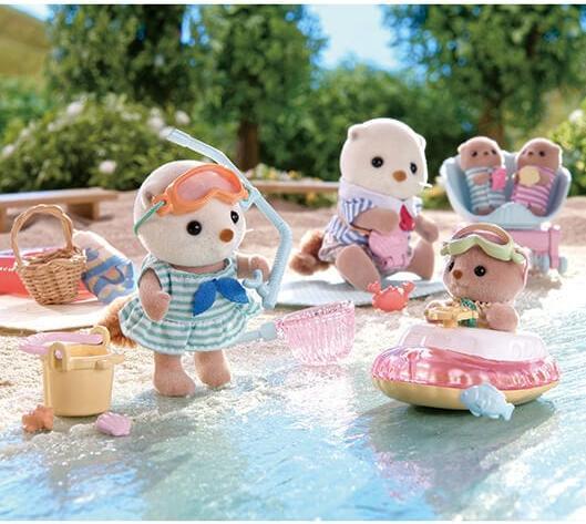 Actual product image Sylvanian Families Seeotter Schnorchel Spielset