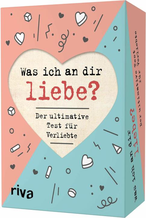 Immagine prodotto Was ich an dir liebe? – Der ultimative Test für Verliebte (Tedesco, Alessandra Reinwarth, 2020)