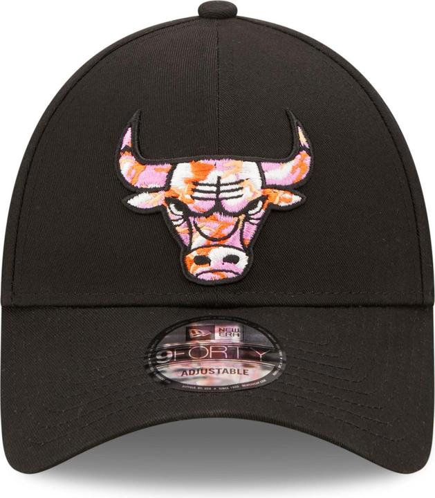 Actual product image New Era 9Forty Strapback Infill Chicago Bulls
