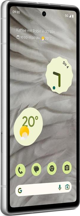 Actual product image Google Pixel 7a (128 GB, Snow, 6.10", SIM + eSIM, 64 Mpx, 5G)
