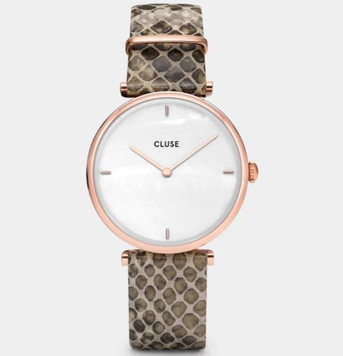 Produktbild Cluse Triomphe Rosé Python (Analoguhr, 33 mm)