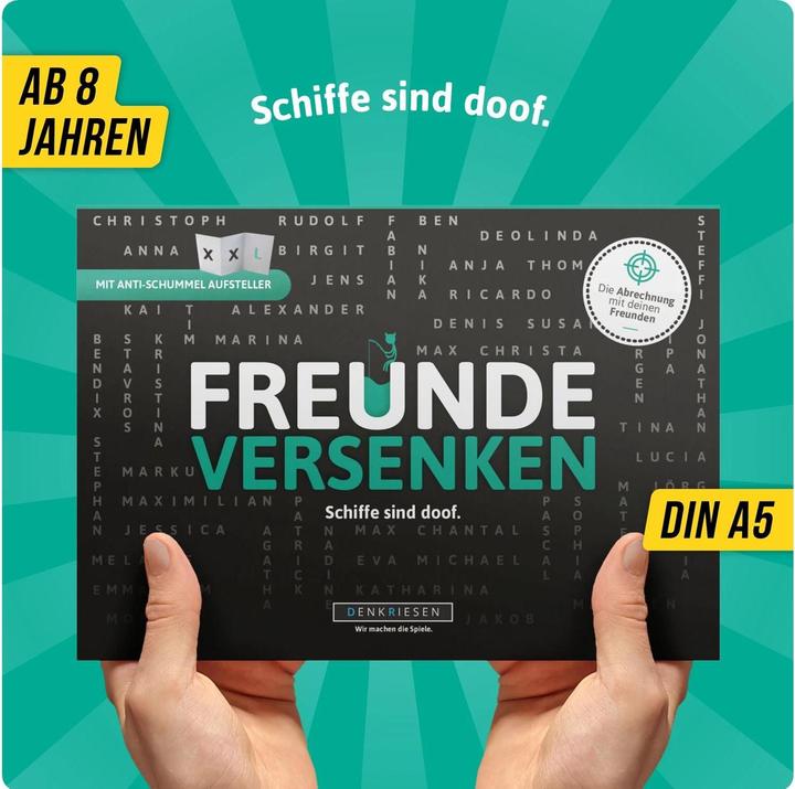 Produktbild Denkriesen Freunde Versenken - Schiffe sind doof (Deutsch)