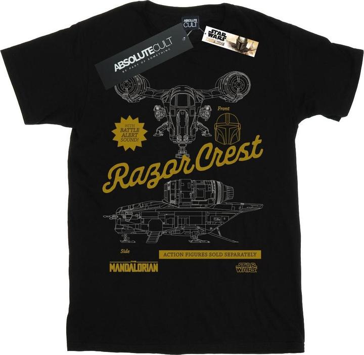 Star Wars The Mandalorian The Razor Crest TShirt (3XL)