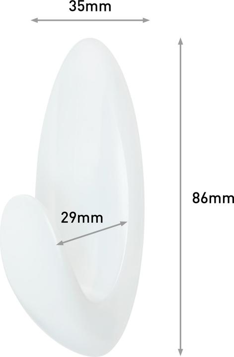 Actual product image Command Bath hook
