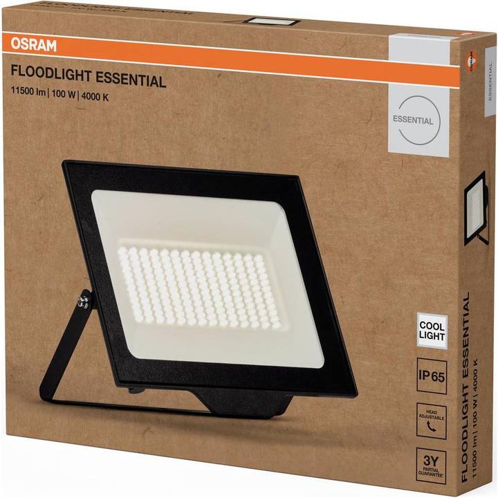 Actual product image Osram Floodlight Essential 100W 4000K 4099854429576 LED-Aussenstrahler 100.00 W (10000 lm, IP65)