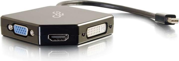 Produktbild C2G Mini DisplayPort to HDMI, VGA, or DVI Adapter Converter (HDMI, VGA, DVI, 8.30 cm)