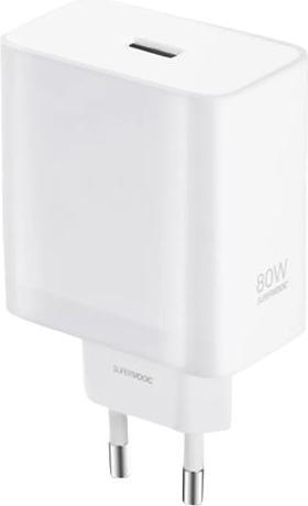 OPPO SuperVOOC USB-A charger 80W White (80 W)
