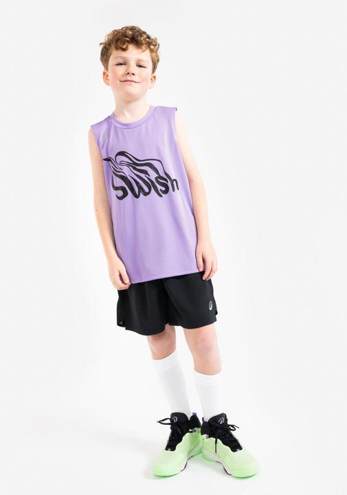Actual product image Kipsta Kinder Basketball Trikot ärmellos - TS500 Fast violett