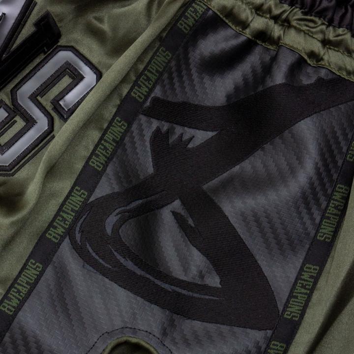 Immagine prodotto 8Weapons 8 WEAPONS Pantaloncini Muay Thai Carbon Underworld Olive (XL)