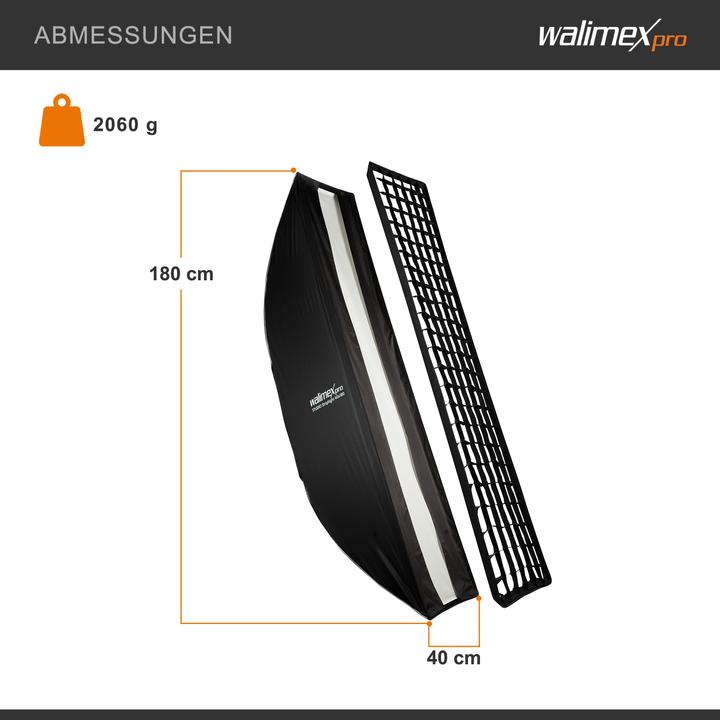 Produktbild Walimex pro Studio Striplight 40x180 Hensel EH (Softbox)