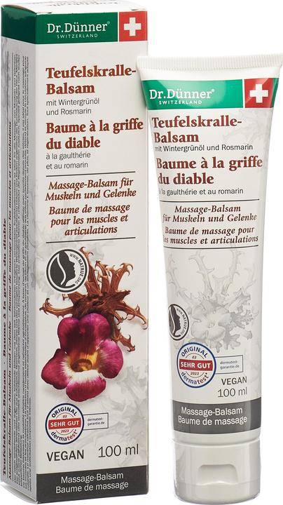 Actual product image Dr. Dünner Thin Devil's Claw Muscles Joints Bals Natrue Tb 100 ml (1 x, 100 ml, 125 g)