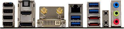 Actual product image ASUS P8Z77-I Deluxe (LGA 1155, Intel Z77, Mini-ITX)