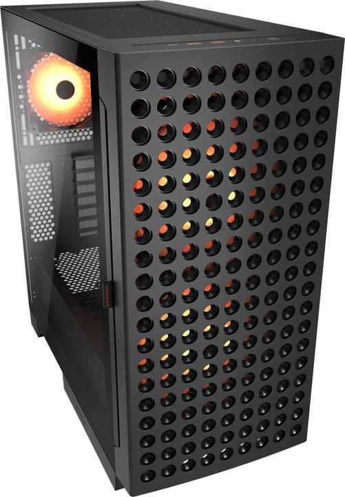 Image du produit Cougar Gehäuse Midi-Tower, Airface ECO, ARGB, Schwarz (ATX, Mini-ITX, mATX, SSI CEB)