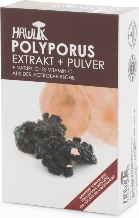 Hawlik Polyporus Extrakt + Pulver Kapsel (60 Stück, Kapseln, 59 g)
