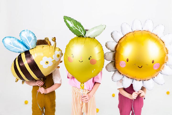 Image du produit Partydeco Foil balloon Sun, 90 cm, mix (1 pkt / 1 pc.) (1 x)
