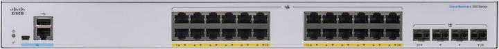 Immagine prodotto Cisco Interruttore PoE+ CBS350-24P-4G-EU 28 Porta (24 Porti)