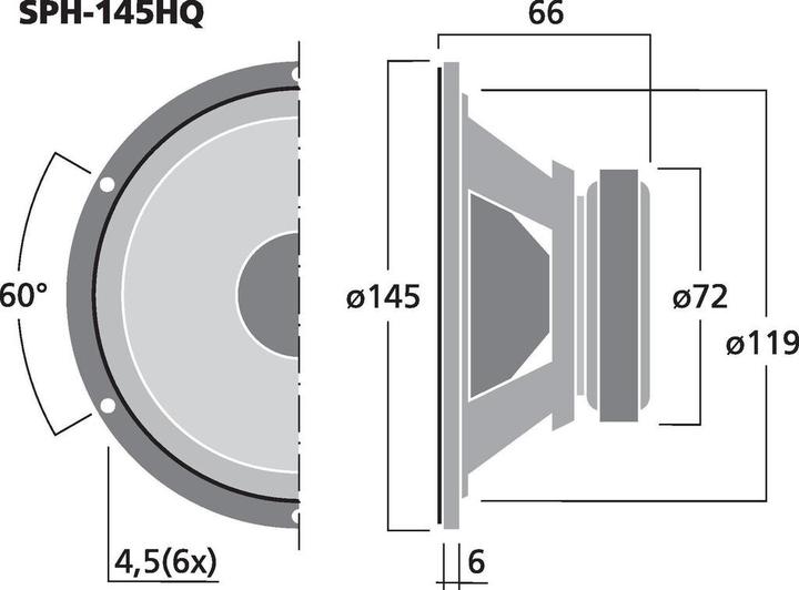 Immagine prodotto Monacor Altoparlante per bassi HiFi (1 pz.)