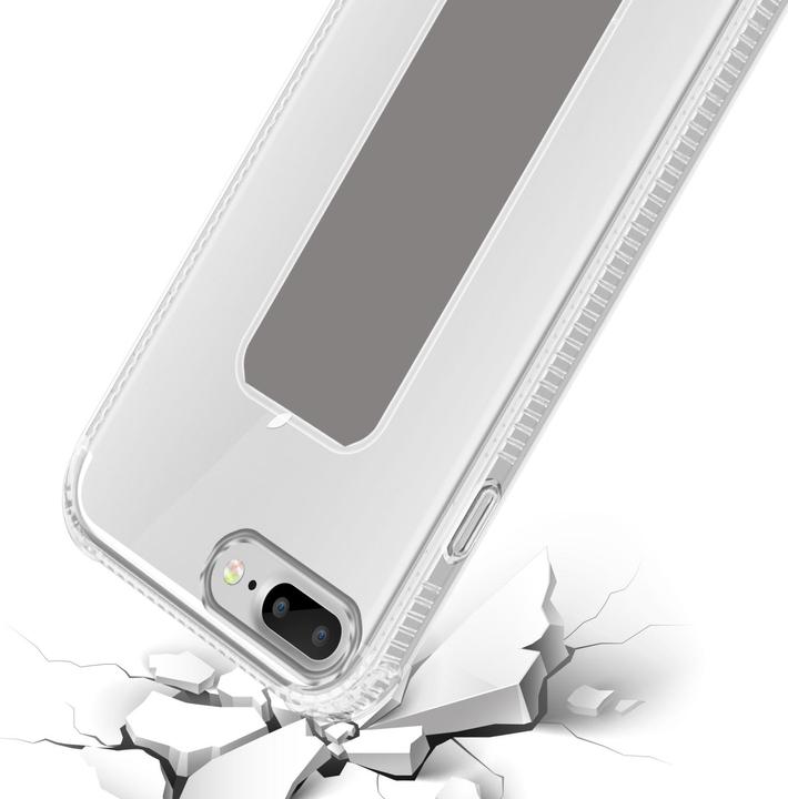 Productafbeelding Cadorabo Hoesje voor Apple iPhone 7 PLUS / 7S PLUS / 8 PLUS in TPU met houder LM167 Style (Apple iPhone 7 Plus, Apple iPhone 7s Plus)