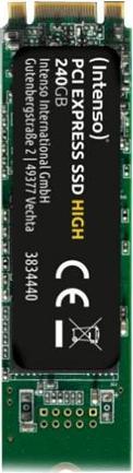 Image du produit Intenso 3834440 (240 Go, M.2 2280)
