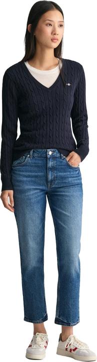 Produktbild GANT Stretch Cotton Cable V-Neck (L)