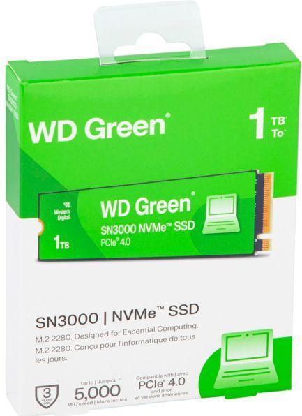 Image du produit WD Green SN3000 (1000 Go, M.2 2280)