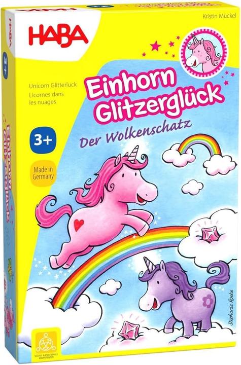 Produktbild Haba Einhorn Glitzerglück (Deutsch, Spanisch, Französisch, Niederländisch, Italienisch, Englisch)
