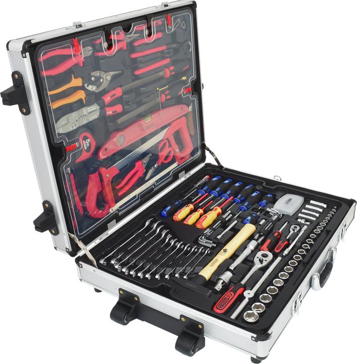 Productafbeelding KS Tools 1/4 +1/2 Werkzeug-Satz 135-tlg. (127 onderdelen)