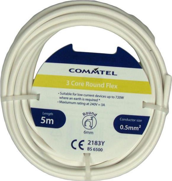 Image du produit Commtel 3 Core Round Flex 0,5mm2 (5 m)