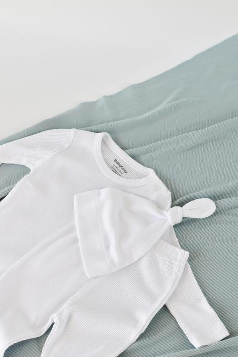 Produktbild BabyCosy Set. Hose. Body langarm. Mütze (74)
