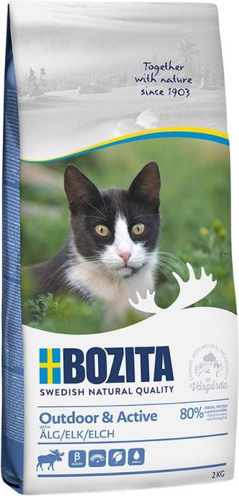 Bozita Cat Outdoor & Active Elch (Adult, 1 Stk., 2000 g)