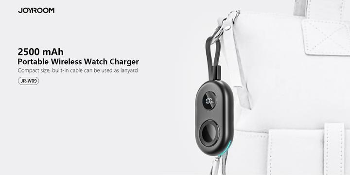 Produktbild Joyroom 5000 mAh Portable Charger for Mobile and Apple Watch - Black (5000 mAh, 3 W, 18.50 Wh)
