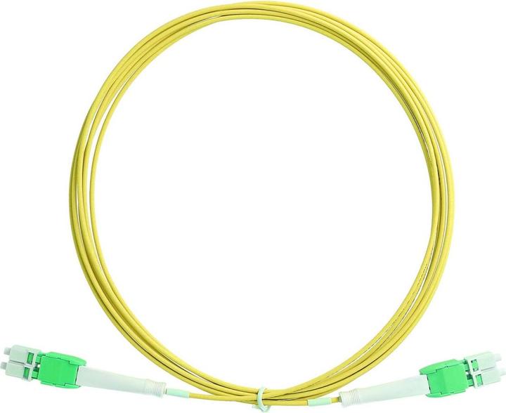 Actual product image BlueOptics Duplex fibre optic patch cable LC/APC Uniboot-LC/APC Uniboot Singlemode 5 metres (5 m)