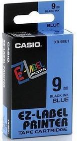 Produktbild Casio XR-9BU1, 9mm schwarz auf blau, 8 Meter (0.90 cm, Blau)