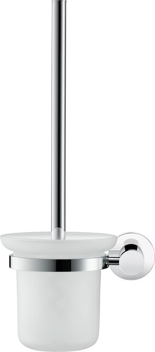 Actual product image Duravit Brush set D-CODE for wall mounting, glass matt chrome