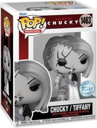 Actual product image Funko POP! Bride of Chucky - Chucky / Tiffany Exclusive 2023