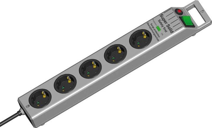 Produktbild Brennenstuhl Super Solid (5 x, CEE 7/3, 2.50 m)