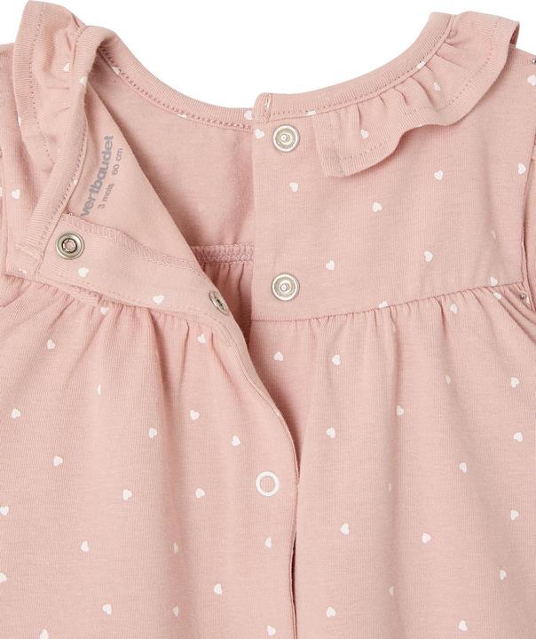 Immagine prodotto Vertbaudet Bio-Kollektion: Baby-Set aus Kleid, Leggings & Haarband, Herzen (56)