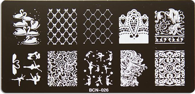 Produktbild BrillBird Stempel Palette BCN-026 (Nagellacktrockner)