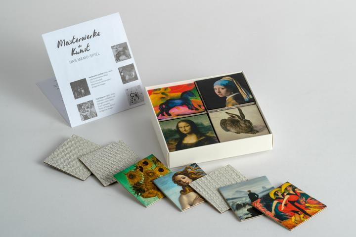 Produktbild Meisterwerke der Kunst - Das Mem.550812 (Deutsch)