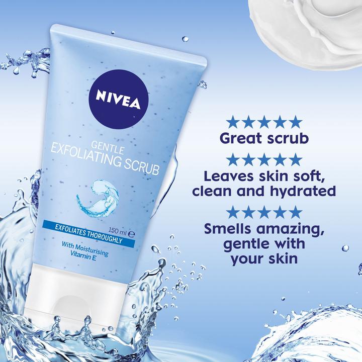 Actual product image NIVEA Daily Essentials Exfoliating Scrub 150ml (Cleaning cloths, 150 ml)